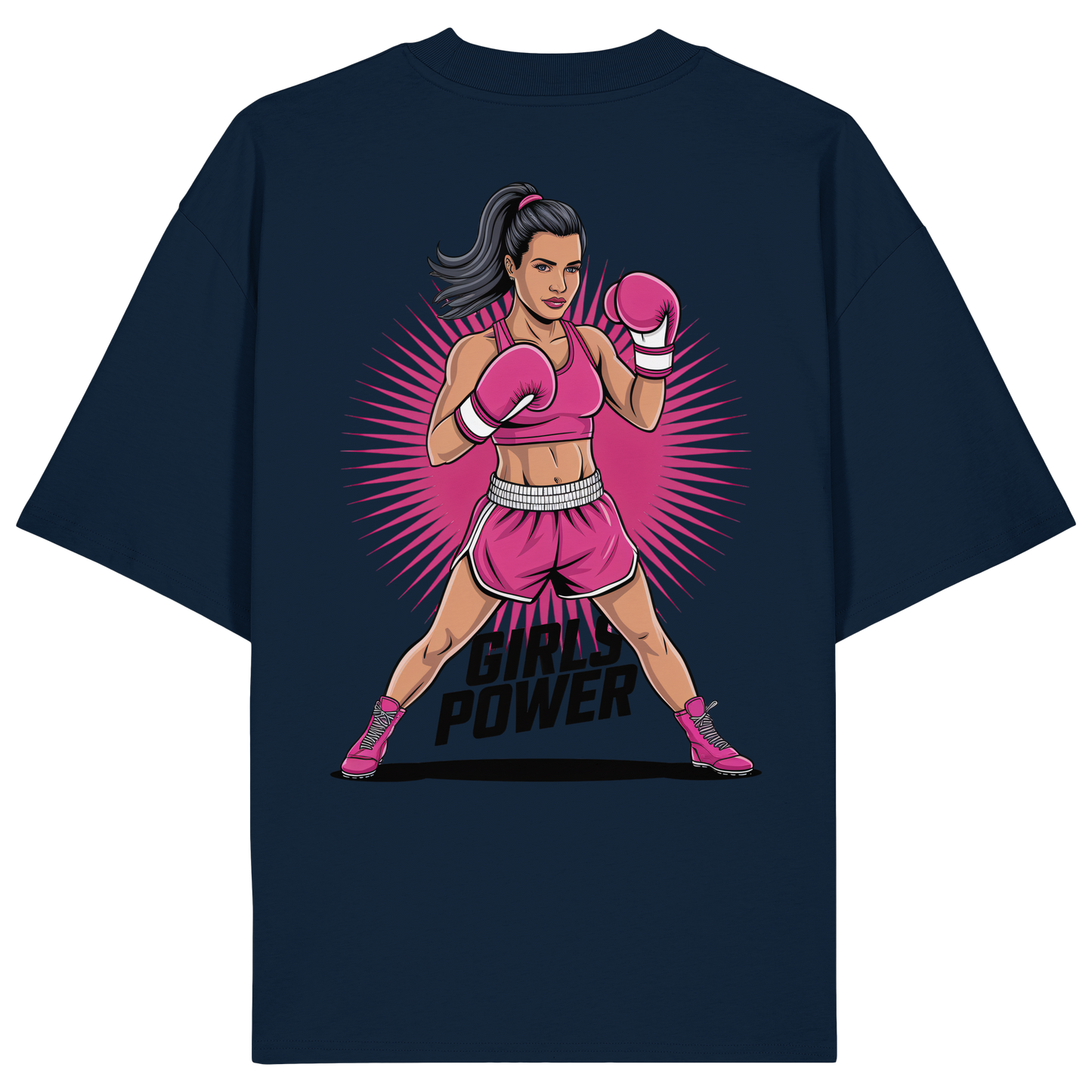Girl Power / Women No2 - Organic Oversize Shirt