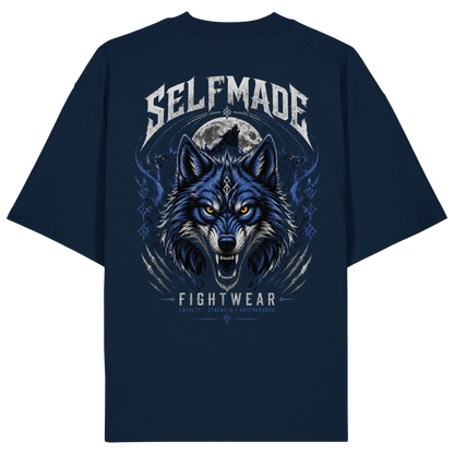 Wolf Animal No2 - Organic Oversize Shirt