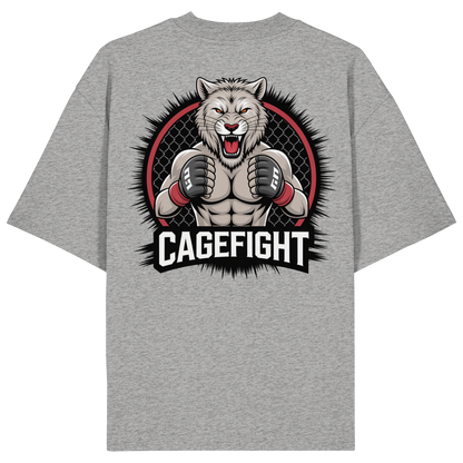 Cage Fight Animal No8 - Organic Oversize Shirt