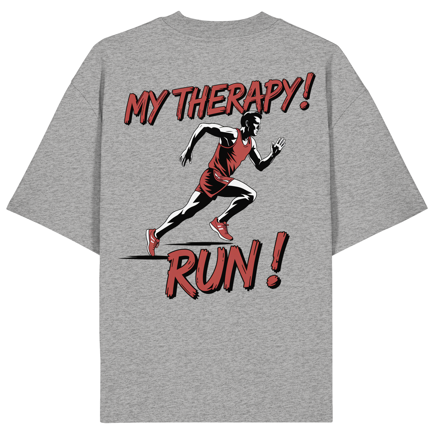 Therapy Run No3 - Organic Oversize Shirt