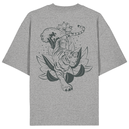 Tiger 2 Animal No6 - Organic Oversize Shirt