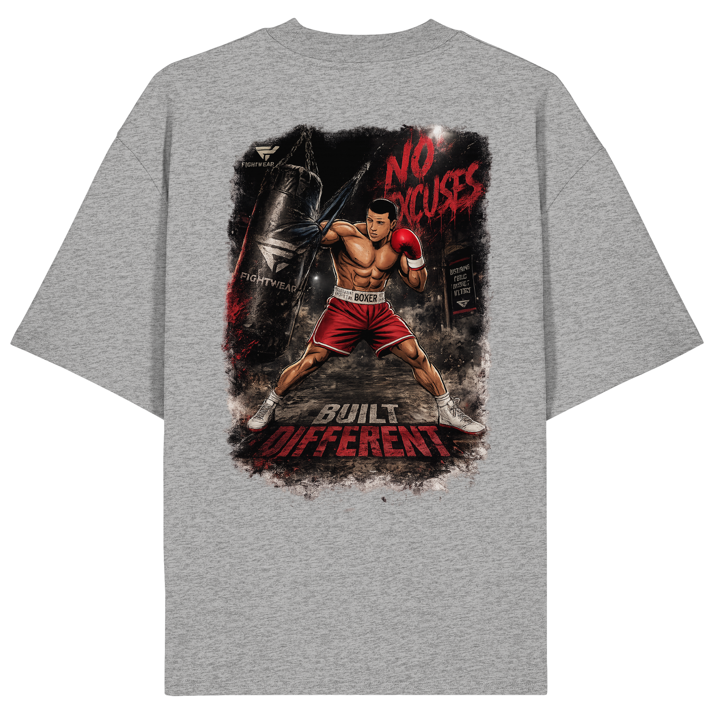 Bagwork Boxing No9 - Organic Oversize Shirt