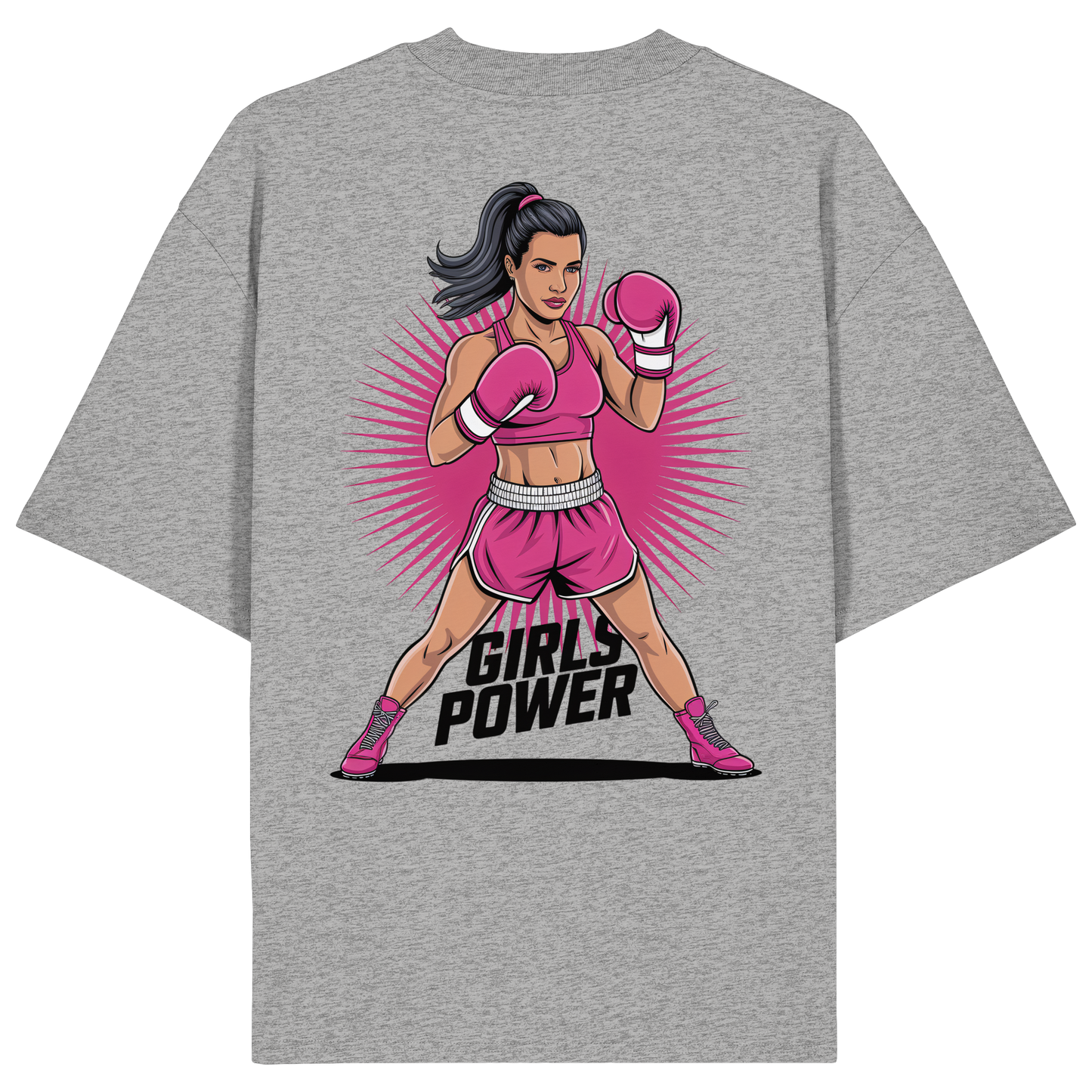 Girl Power / Women No2 - Organic Oversize Shirt