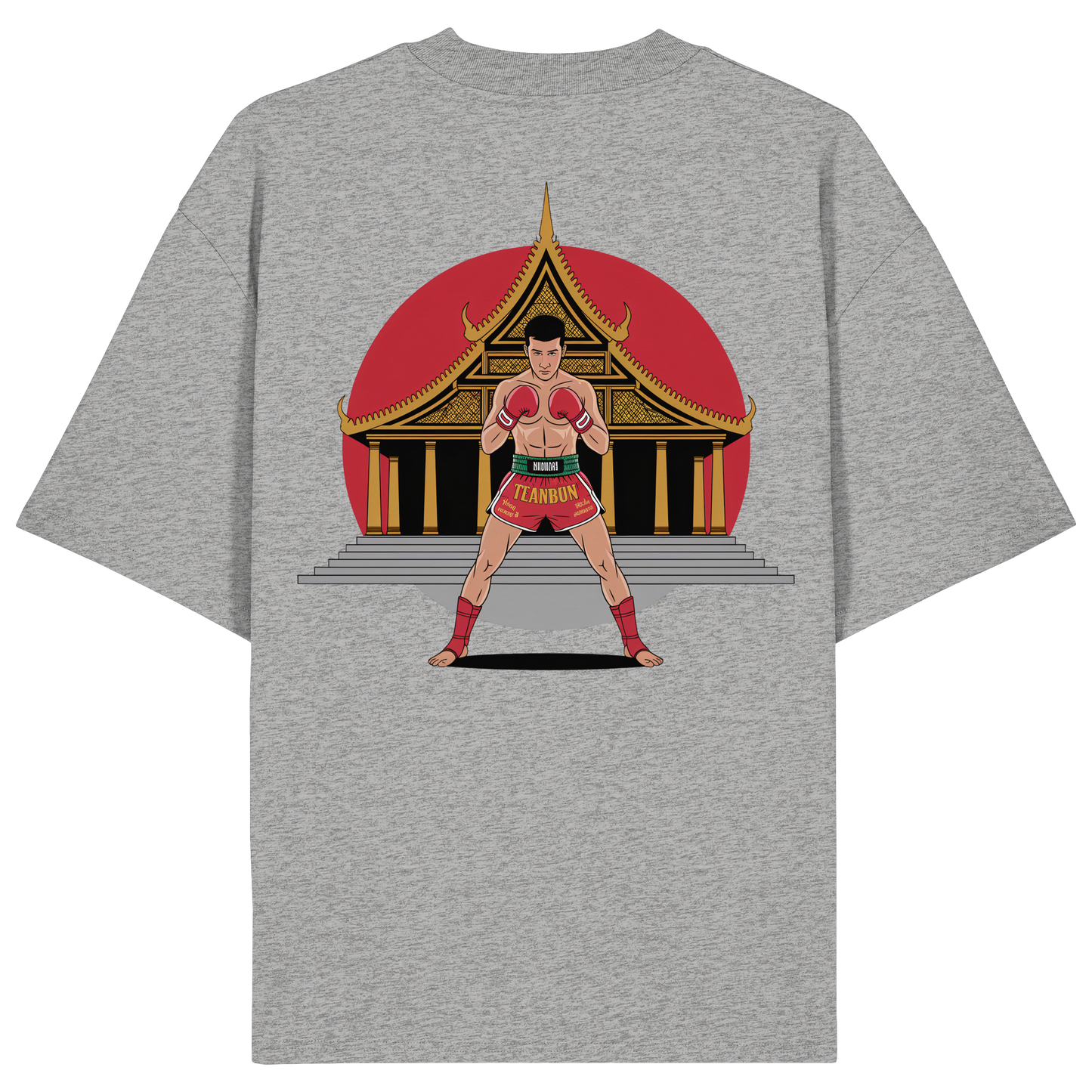 Tempel MuayThai No1 - Organic Oversize Shirt