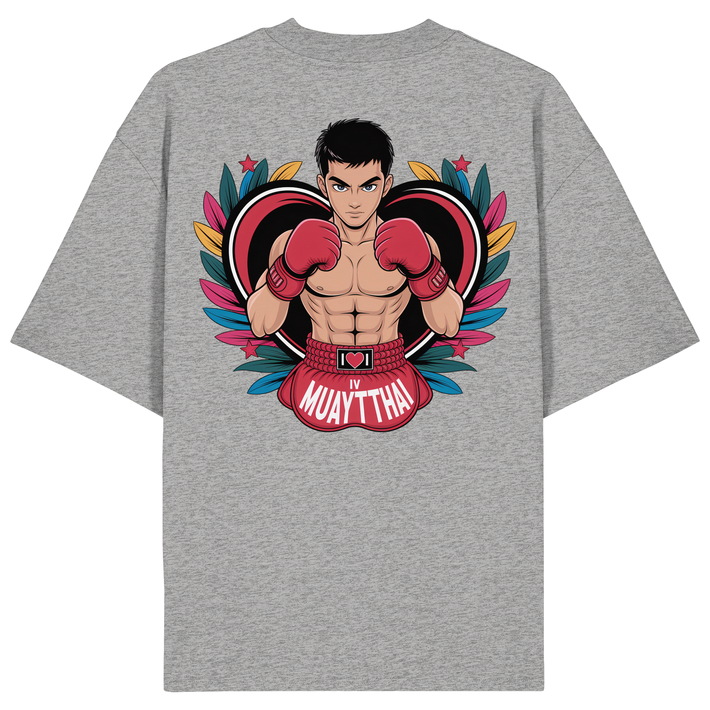 MuayThai Love  - Organic Oversize Shirt