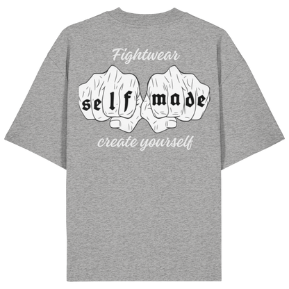 Create yourself Gold No47 - Organic Oversize Shirt