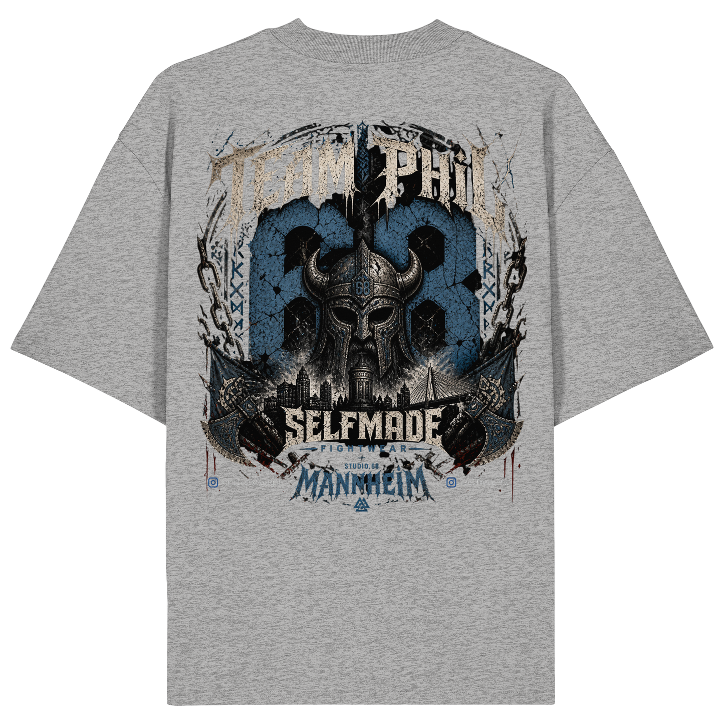 Team Phil 4  - Organic Oversize Shirt