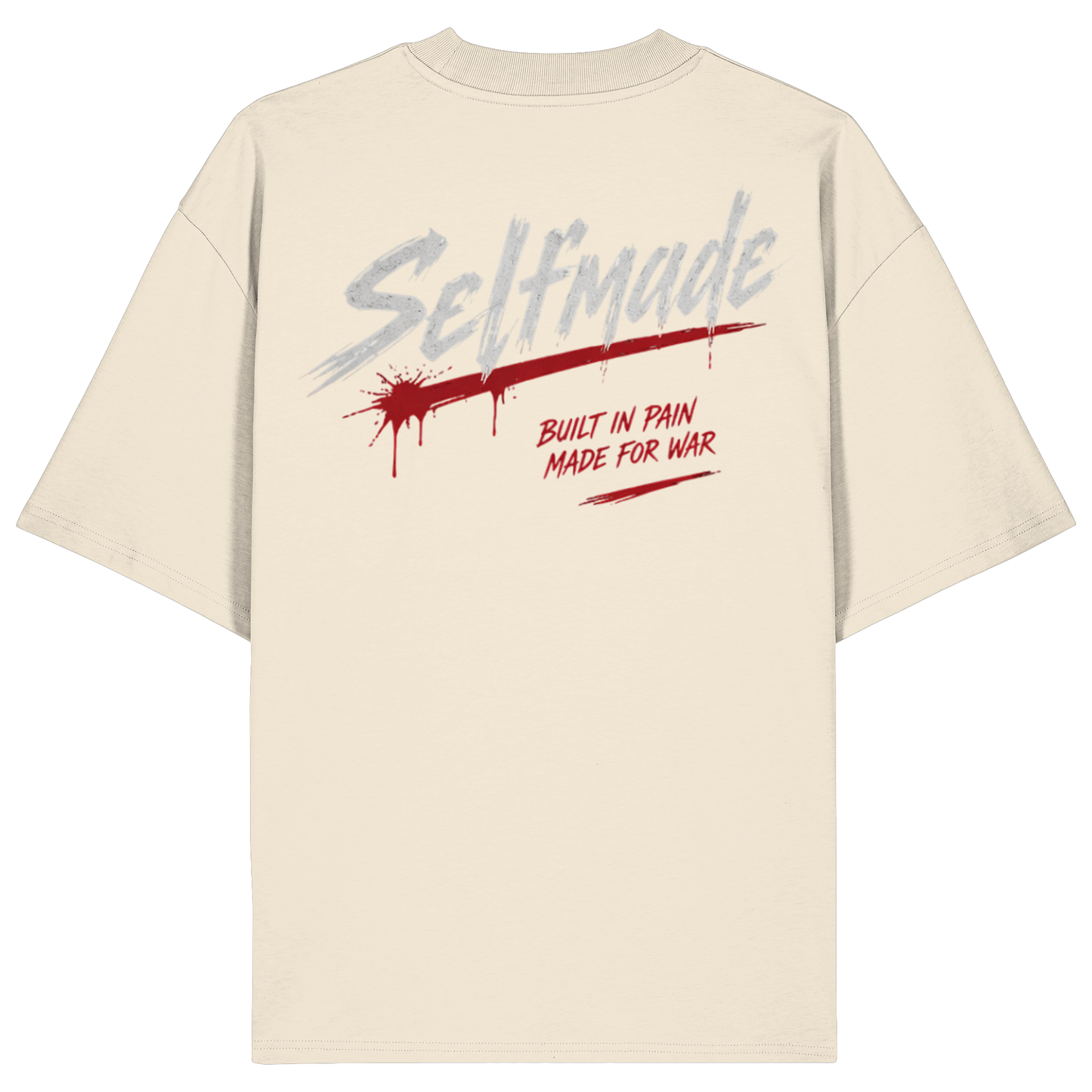 Skript Back No7 - Organic Oversize Shirt