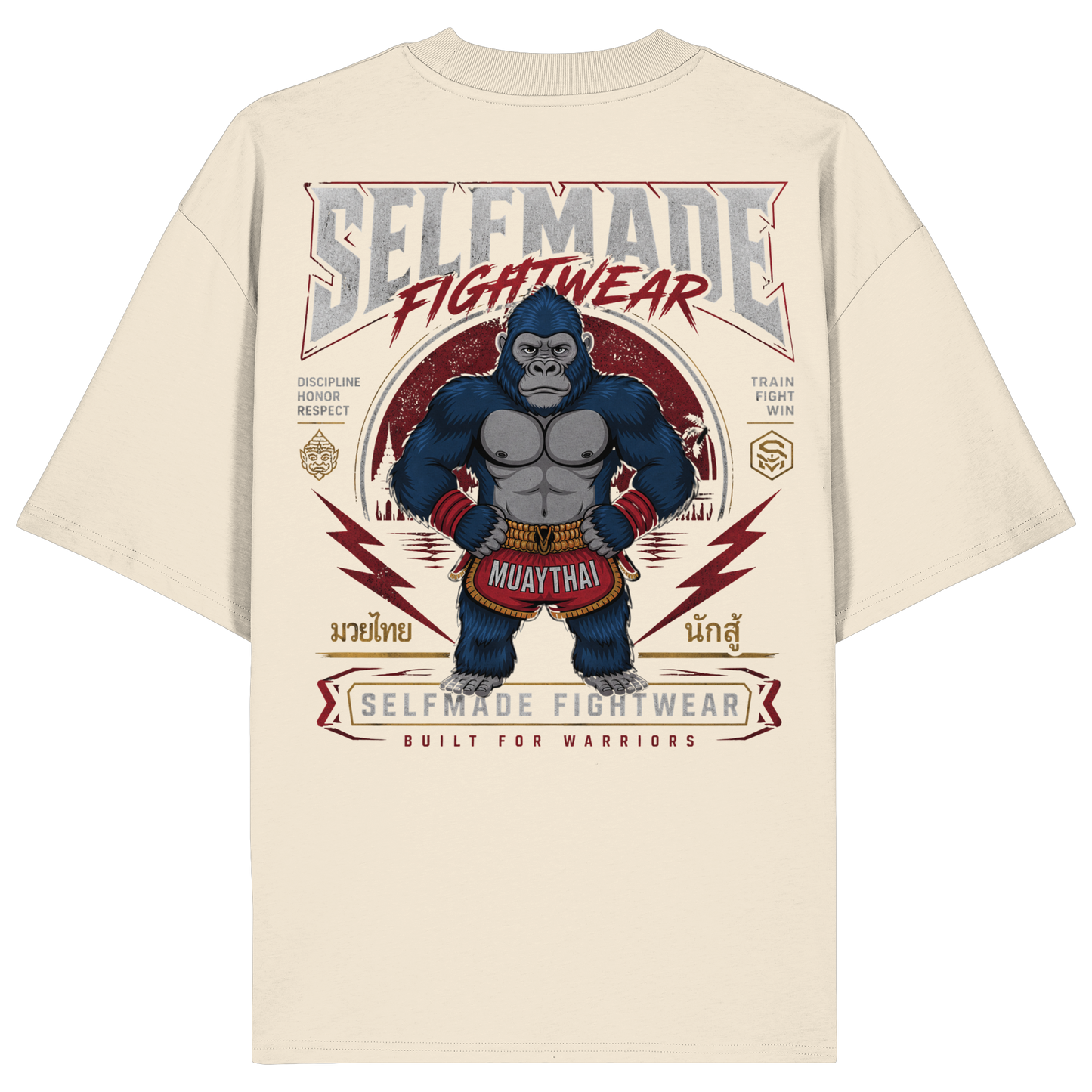 Gorilla Animal No5 - Organic Oversize Shirt
