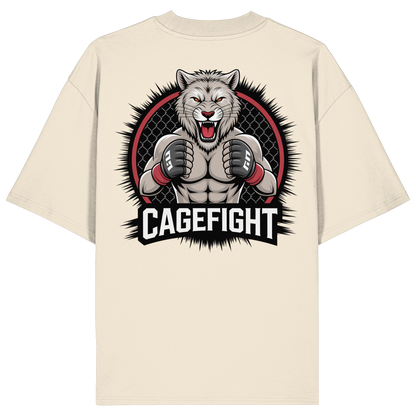 Cage Fight Animal No8 - Organic Oversize Shirt