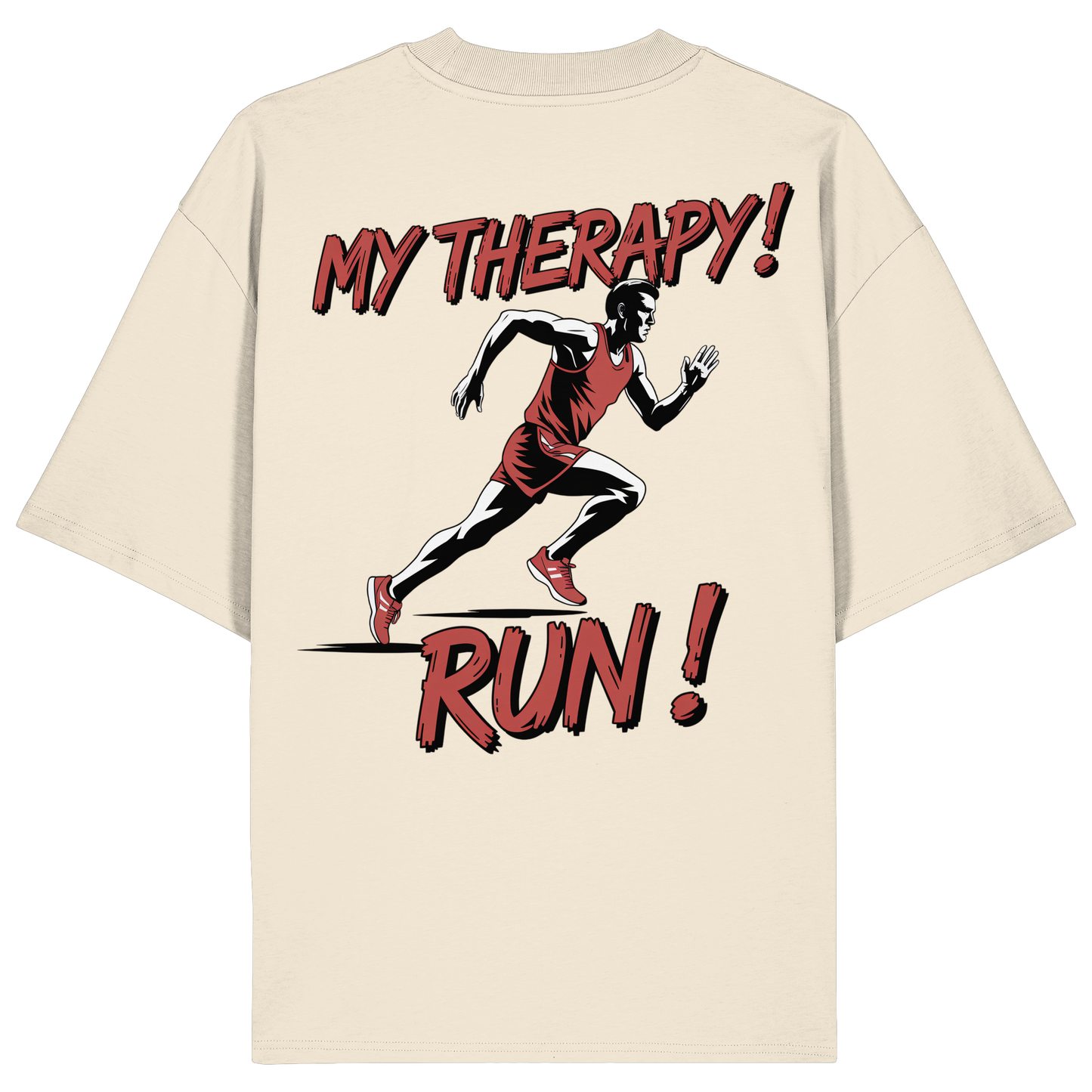 Therapy Run No3 - Organic Oversize Shirt