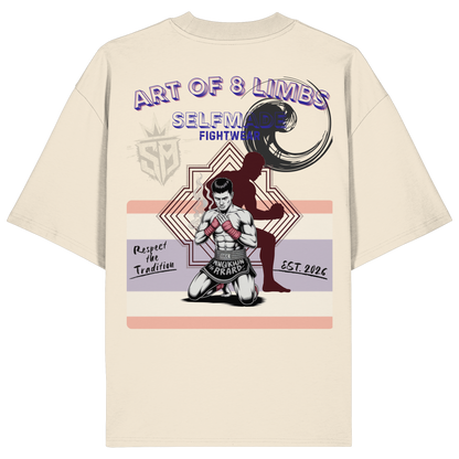 8 Limbs Muaythai No15 - Organic Oversize Shirt