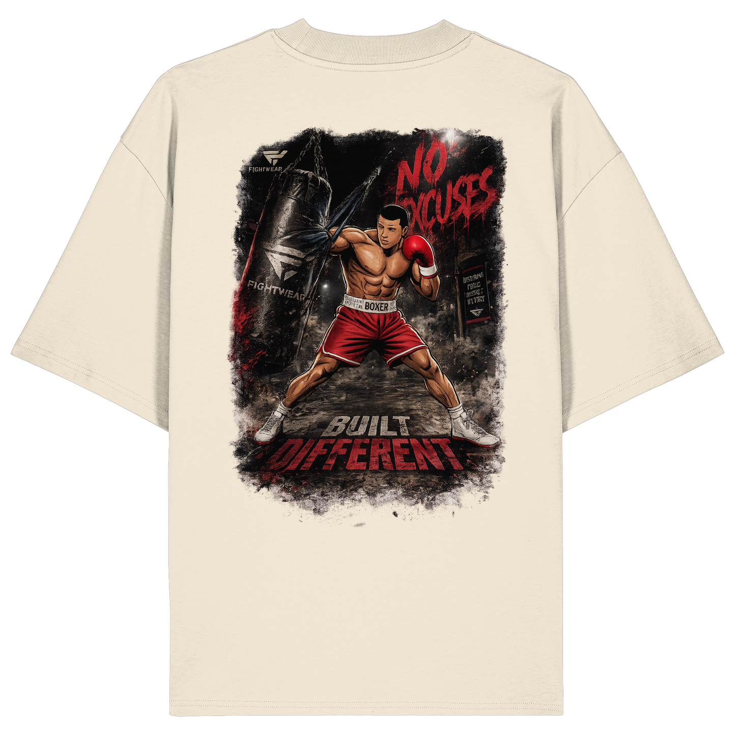 Bagwork Boxing No9 - Organic Oversize Shirt