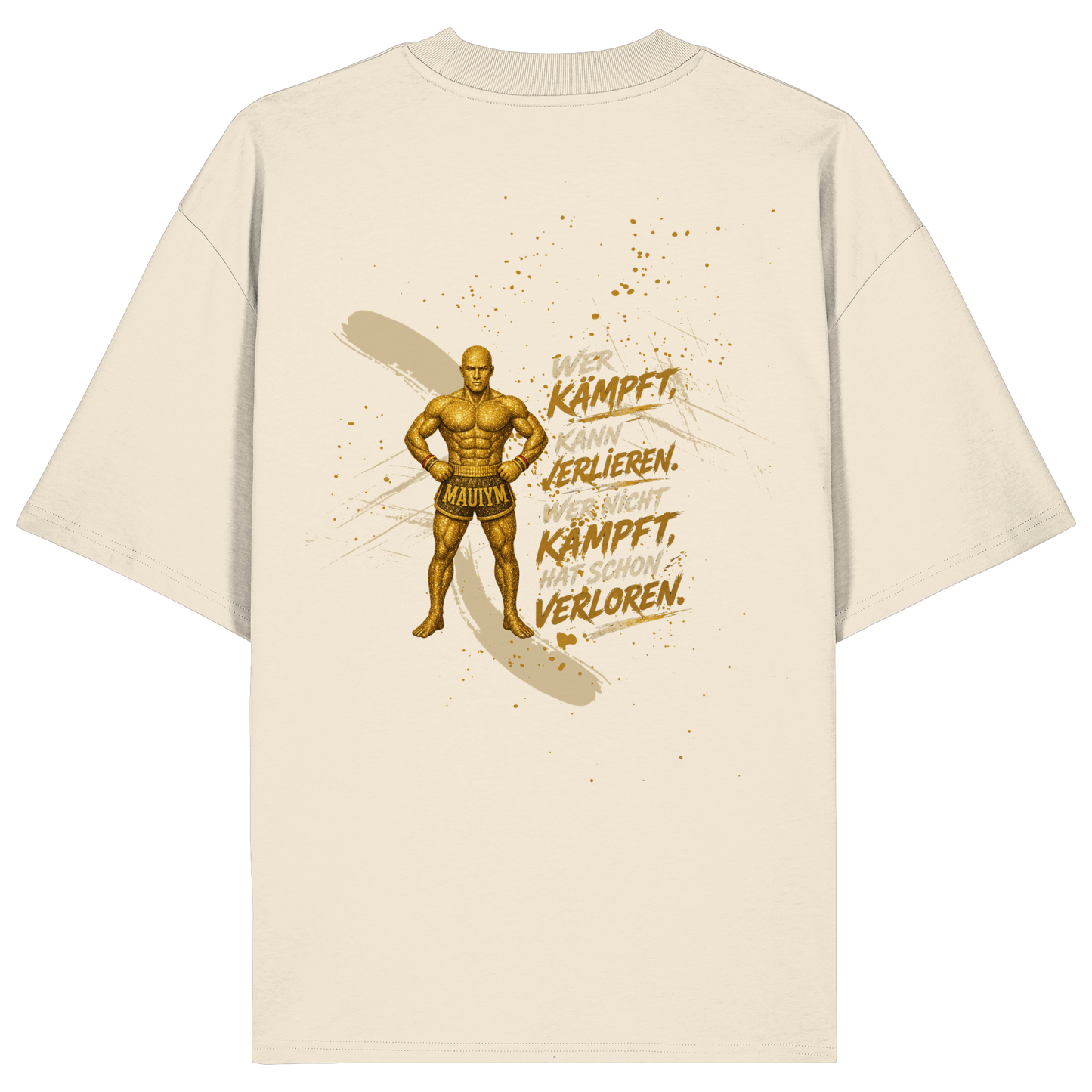 Gold Kämpfer Gold No42 - Organic Oversize Shirt