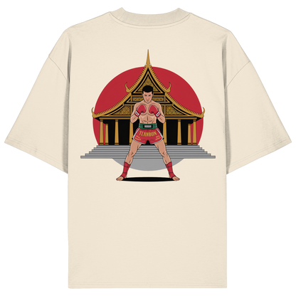 Tempel MuayThai No1 - Organic Oversize Shirt