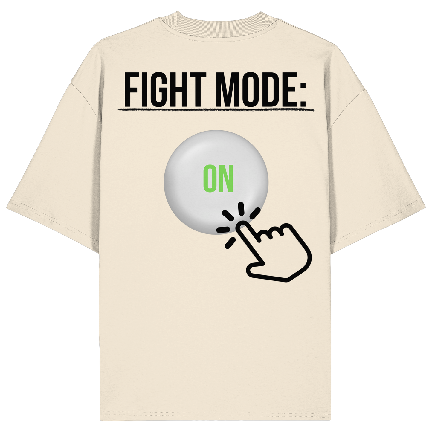 Fight Mode MuayThai No10 - Organic Oversize Shirt