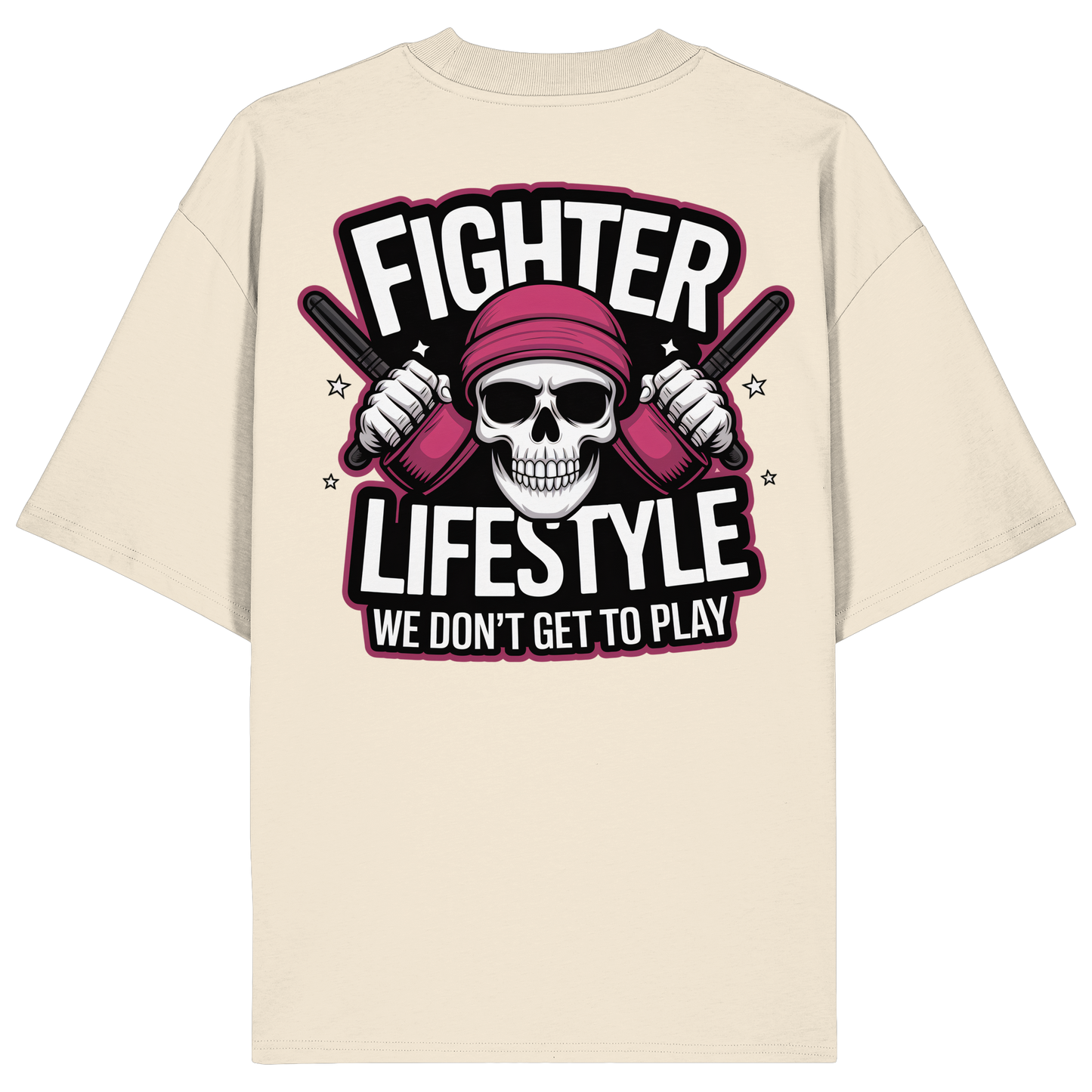 Don't Play Gold No46 - Organic Oversize Shirt
