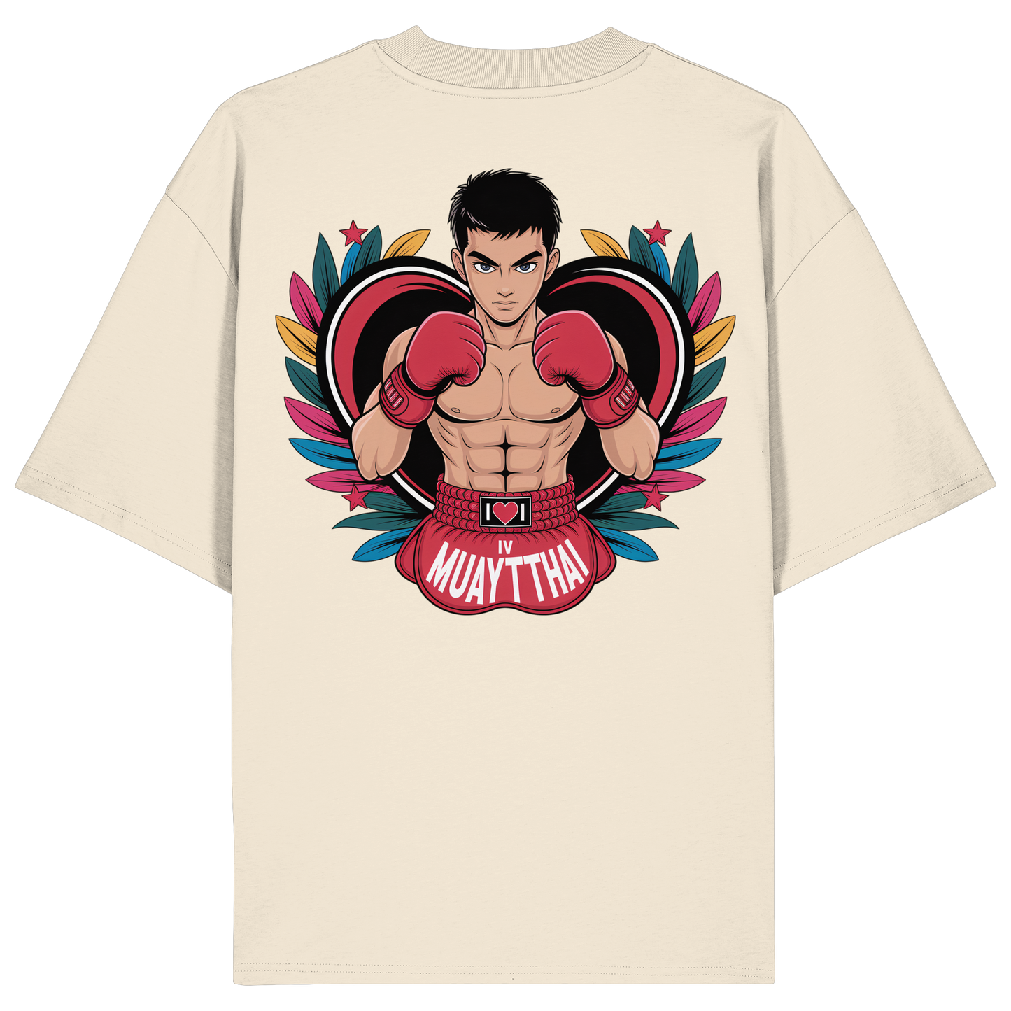 MuayThai Love  - Organic Oversize Shirt