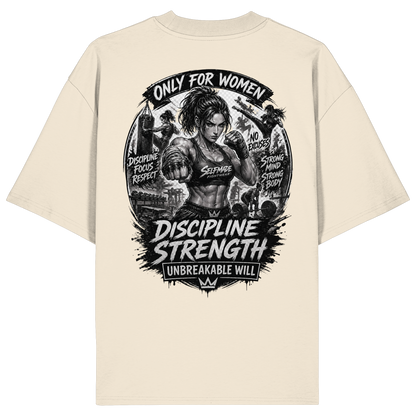 Only For Women Fight No12 - Organic Oversize Shirt