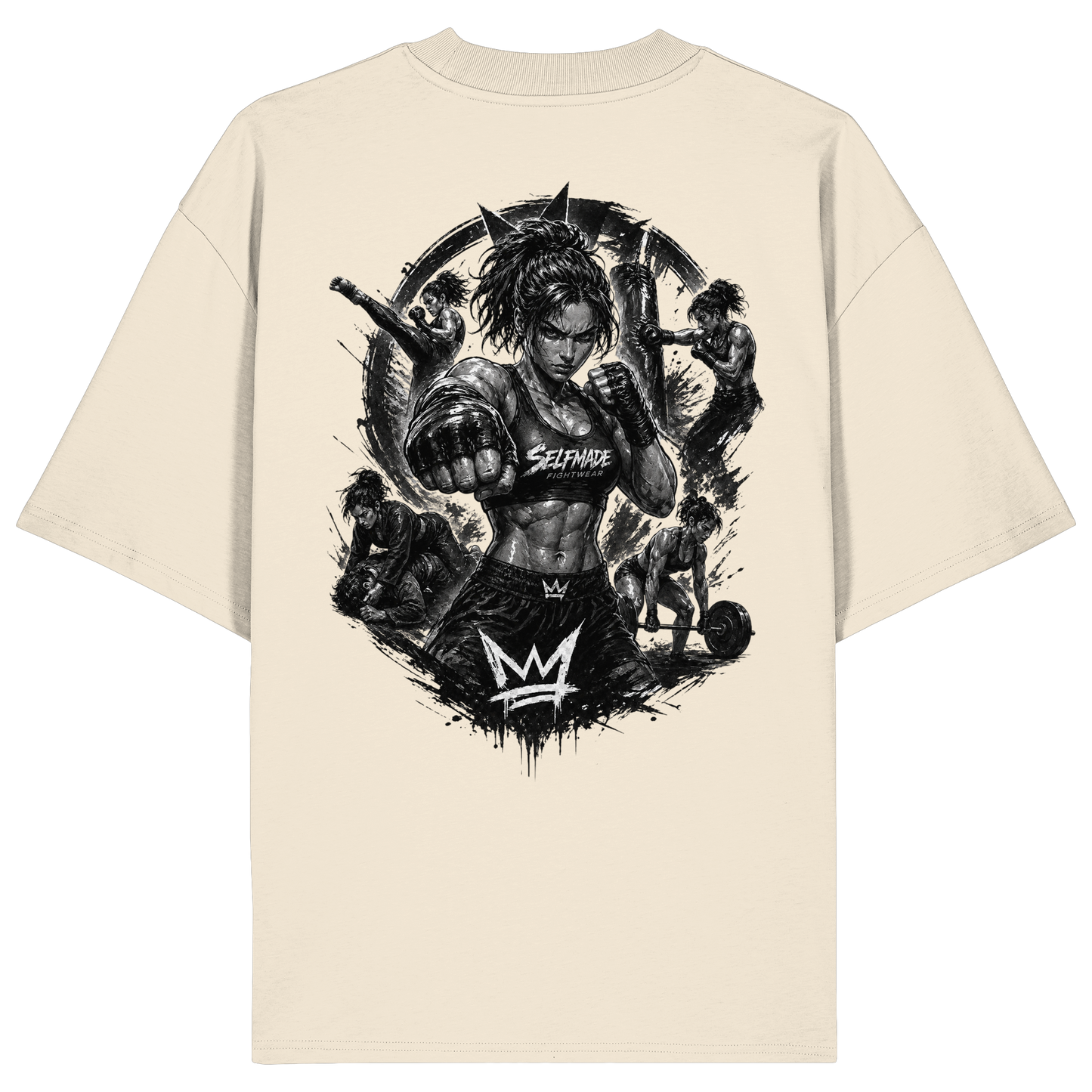 Only for Women Power No13 - Organic Oversize Shirt
