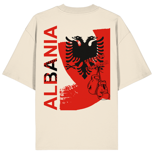Albania Edition Gold No80 - Organic Oversize Shirt