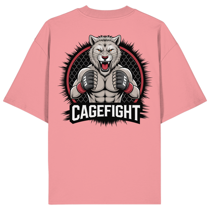 Cage Fight Animal No8 - Organic Oversize Shirt