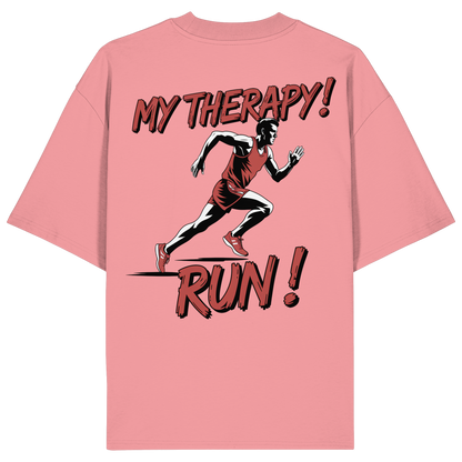 Therapy Run No3 - Organic Oversize Shirt