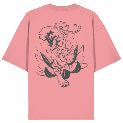 Tiger 2 Animal No6 - Organic Oversize Shirt