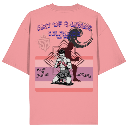 8 Limbs Muaythai No15 - Organic Oversize Shirt