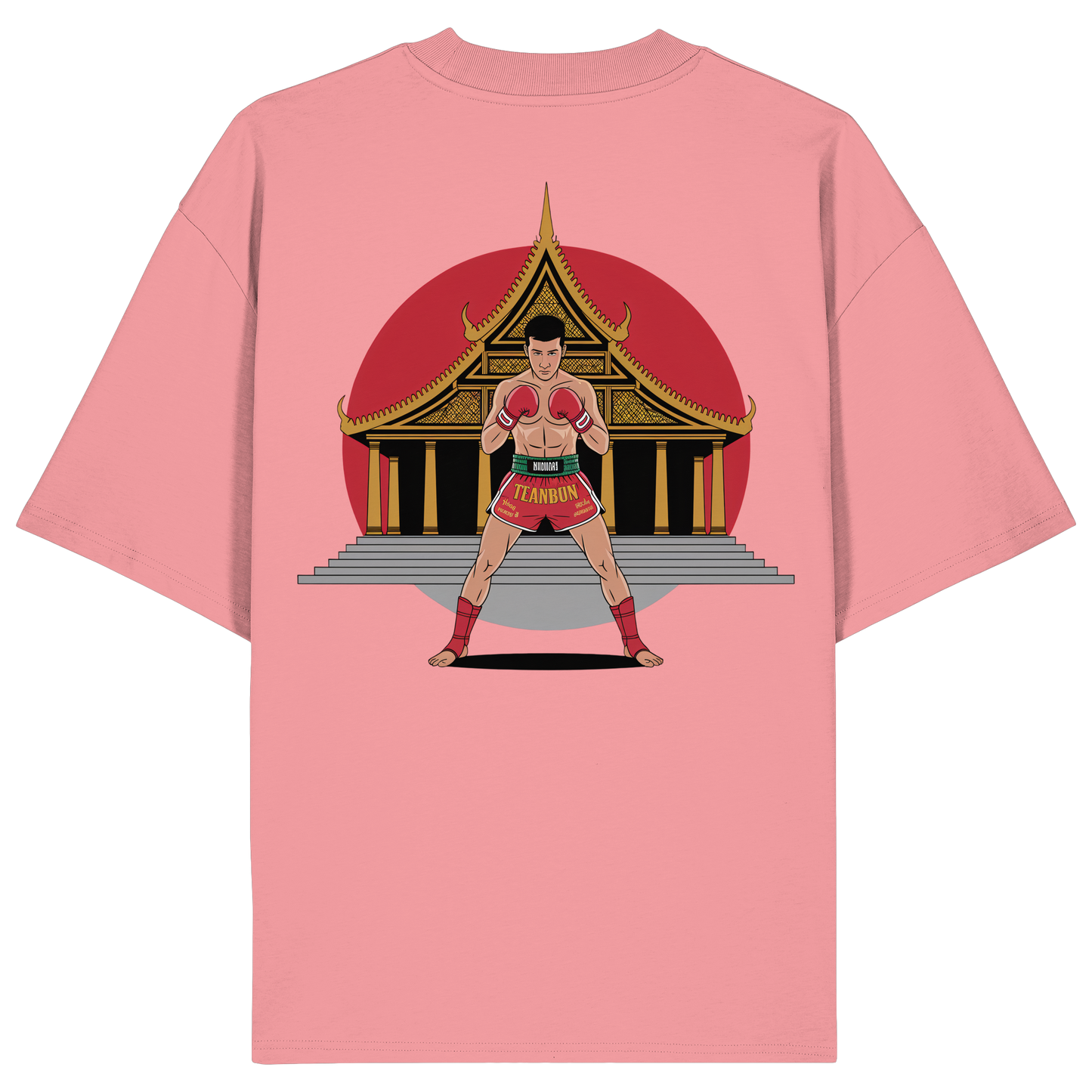 Tempel MuayThai No1 - Organic Oversize Shirt