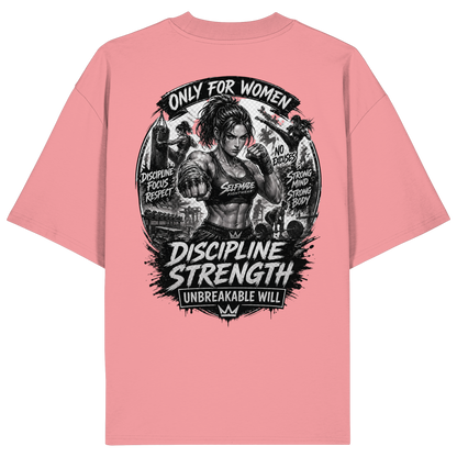 Only For Women Fight No12 - Organic Oversize Shirt
