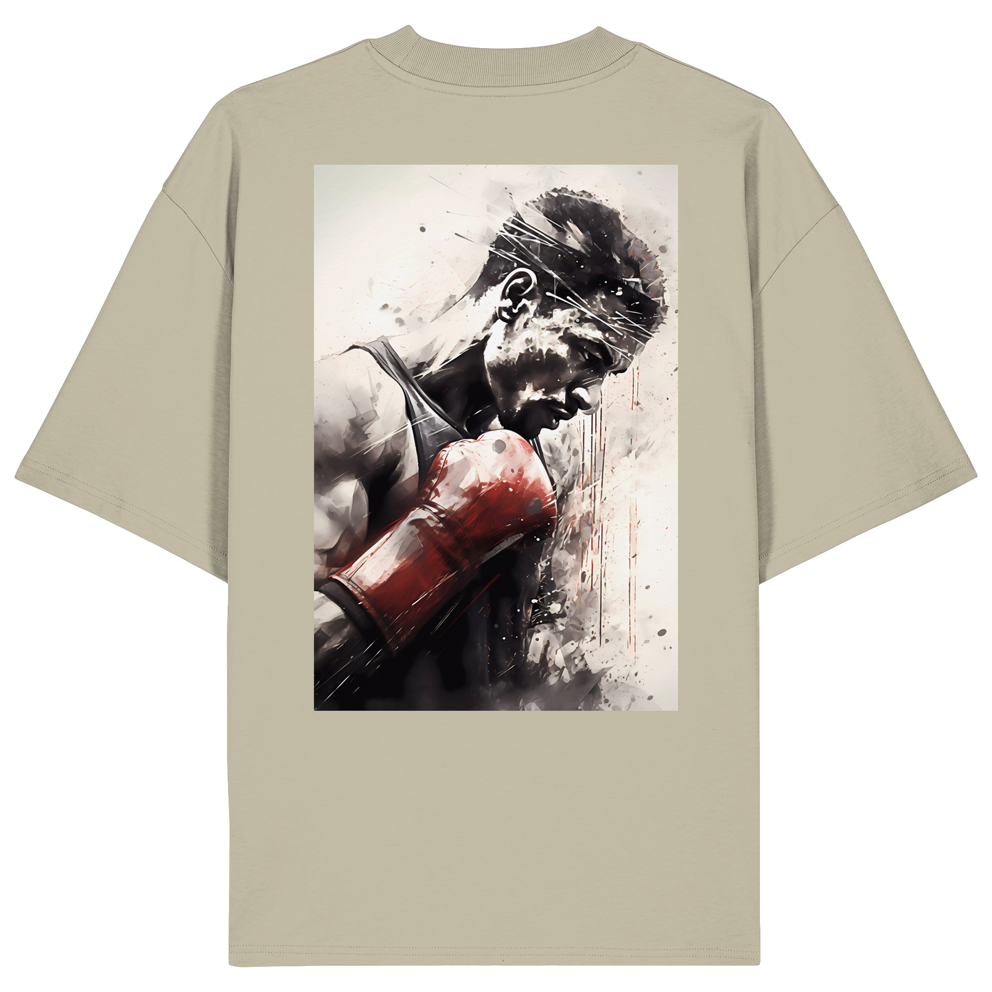 Real Boxing No2 - Organic Oversize Shirt