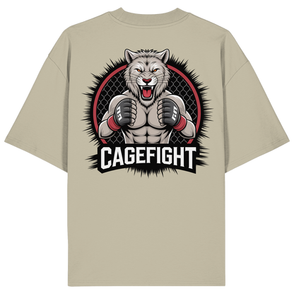 Cage Fight Animal No8 - Organic Oversize Shirt