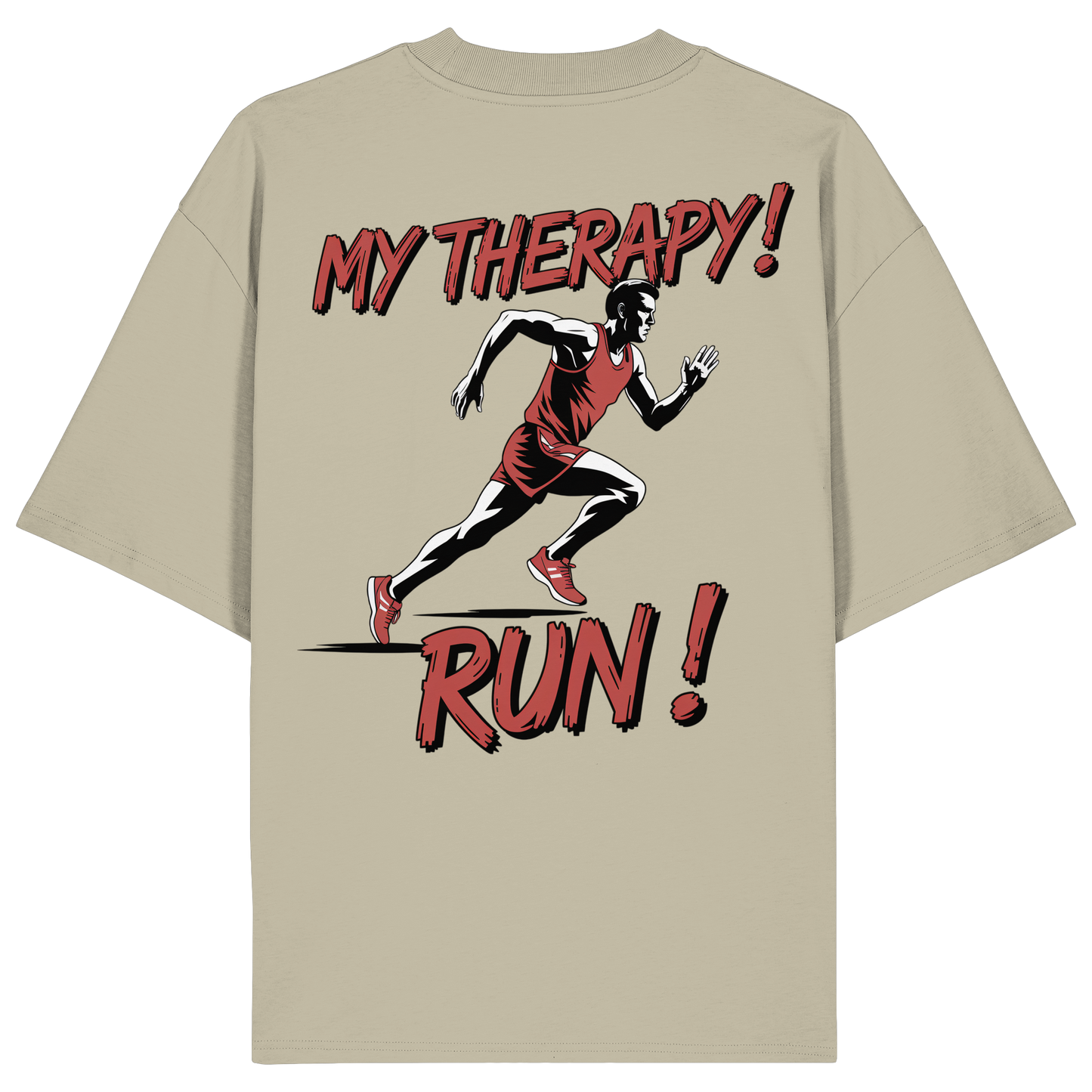 Therapy Run No3 - Organic Oversize Shirt