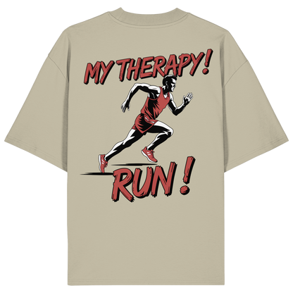 Therapy Run No3 - Organic Oversize Shirt