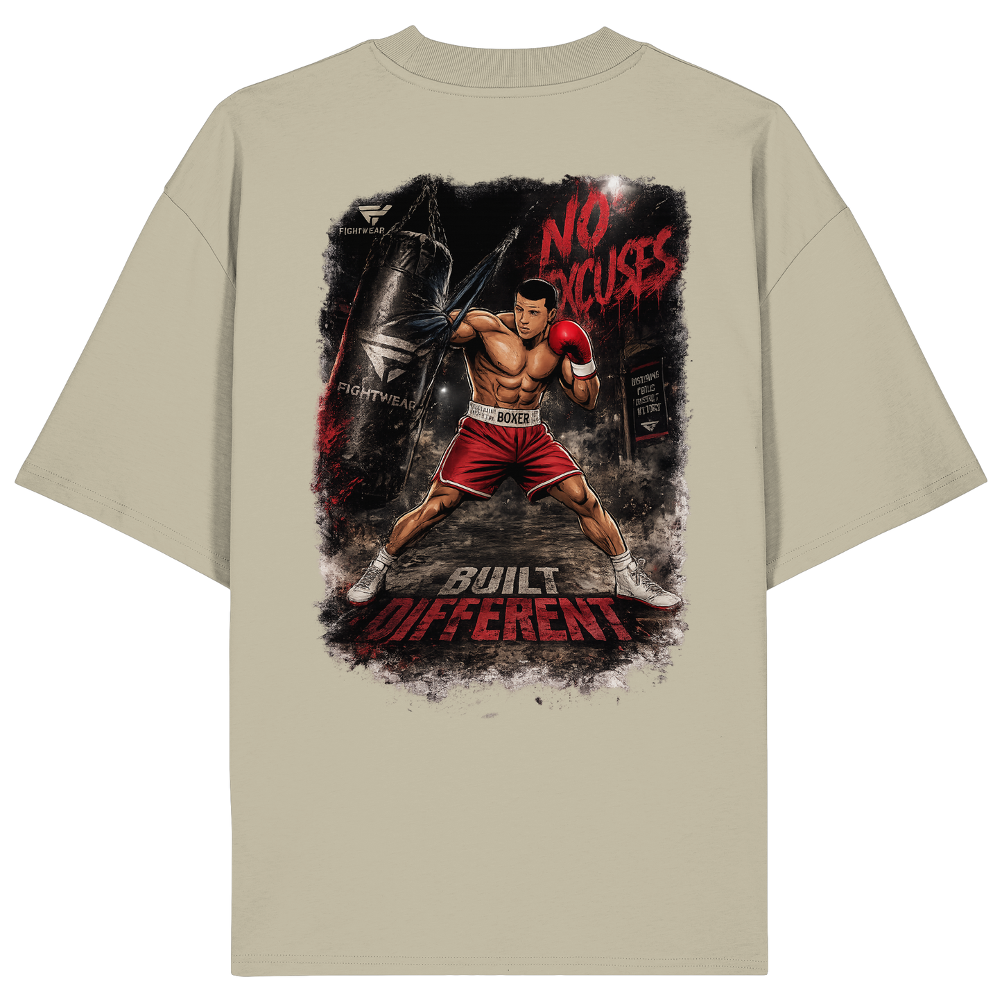 Bagwork Boxing No9 - Organic Oversize Shirt