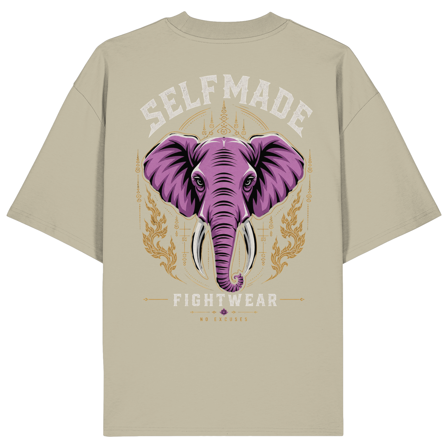 Elephant Animal No3 - Organic Oversize Shirt