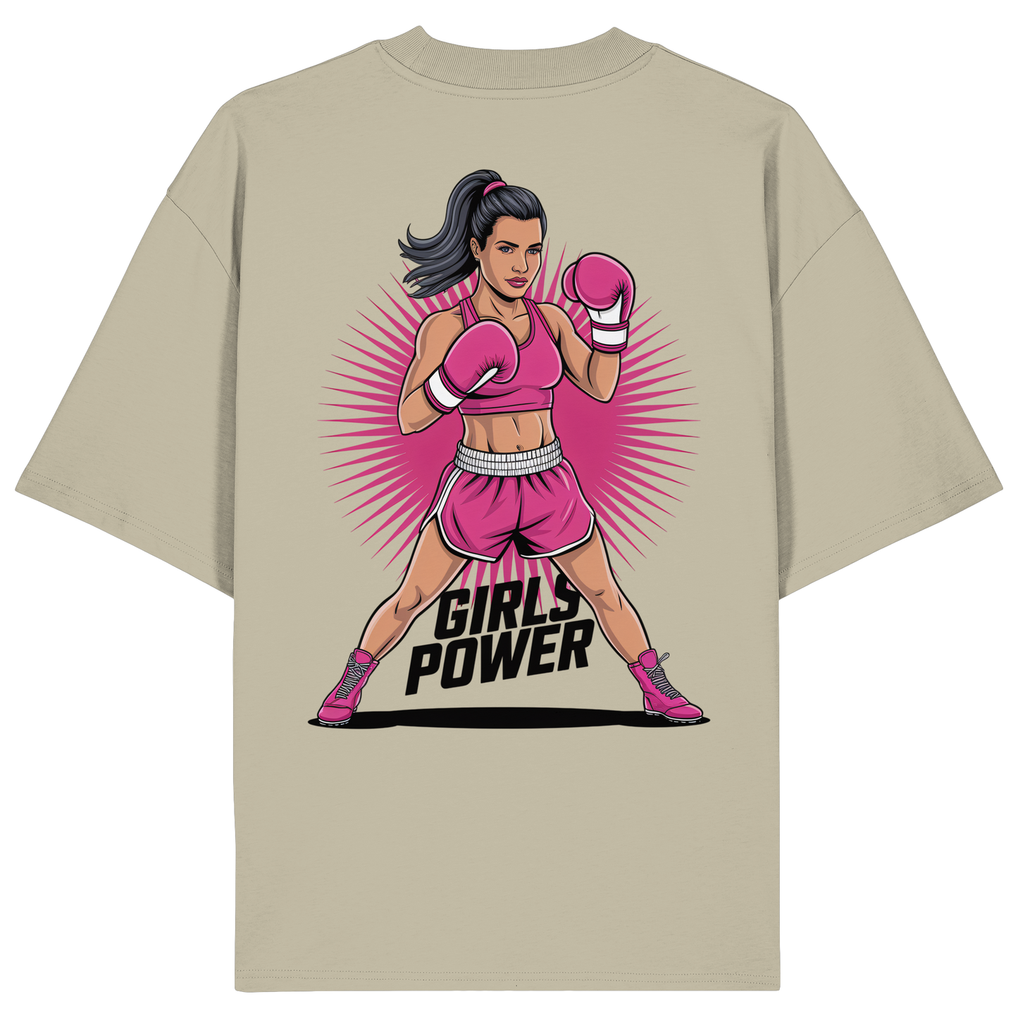 Girl Power / Women No2 - Organic Oversize Shirt