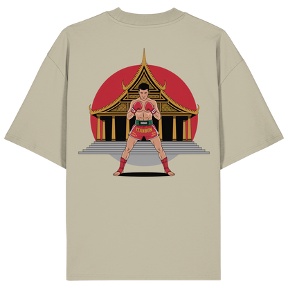 Tempel MuayThai No1 - Organic Oversize Shirt