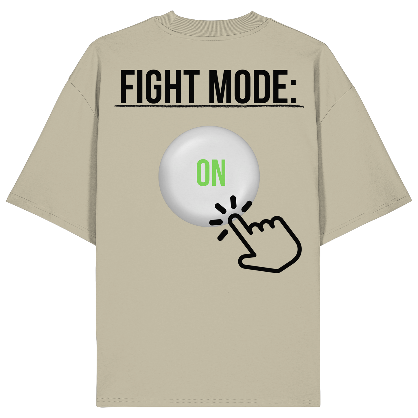 Fight Mode MuayThai No10 - Organic Oversize Shirt