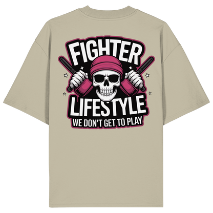 Don't Play Gold No46 - Organic Oversize Shirt