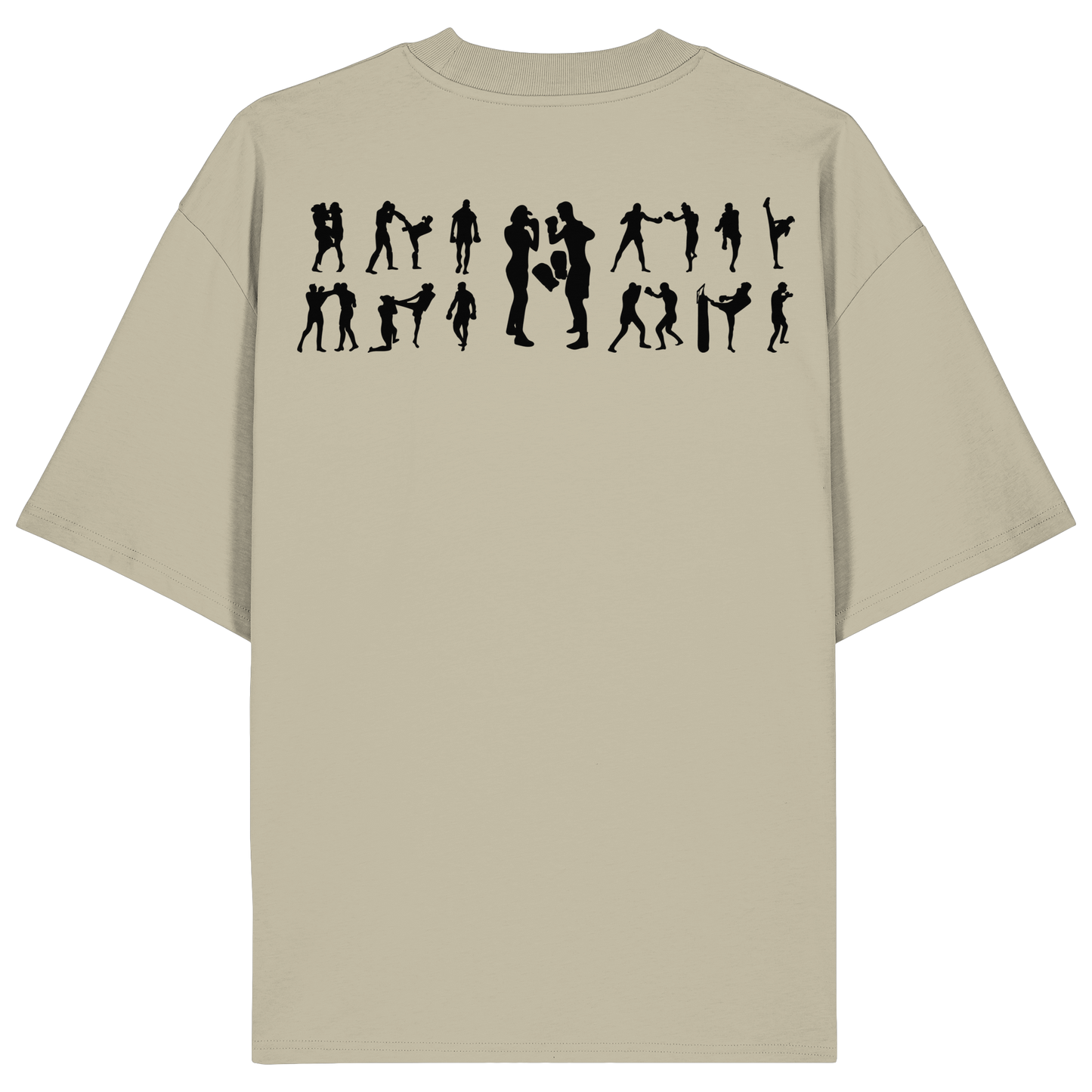 Collage MuayThai No2 - Organic Oversize Shirt