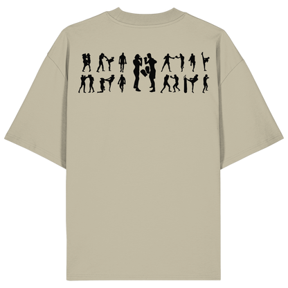 Collage MuayThai No2 - Organic Oversize Shirt