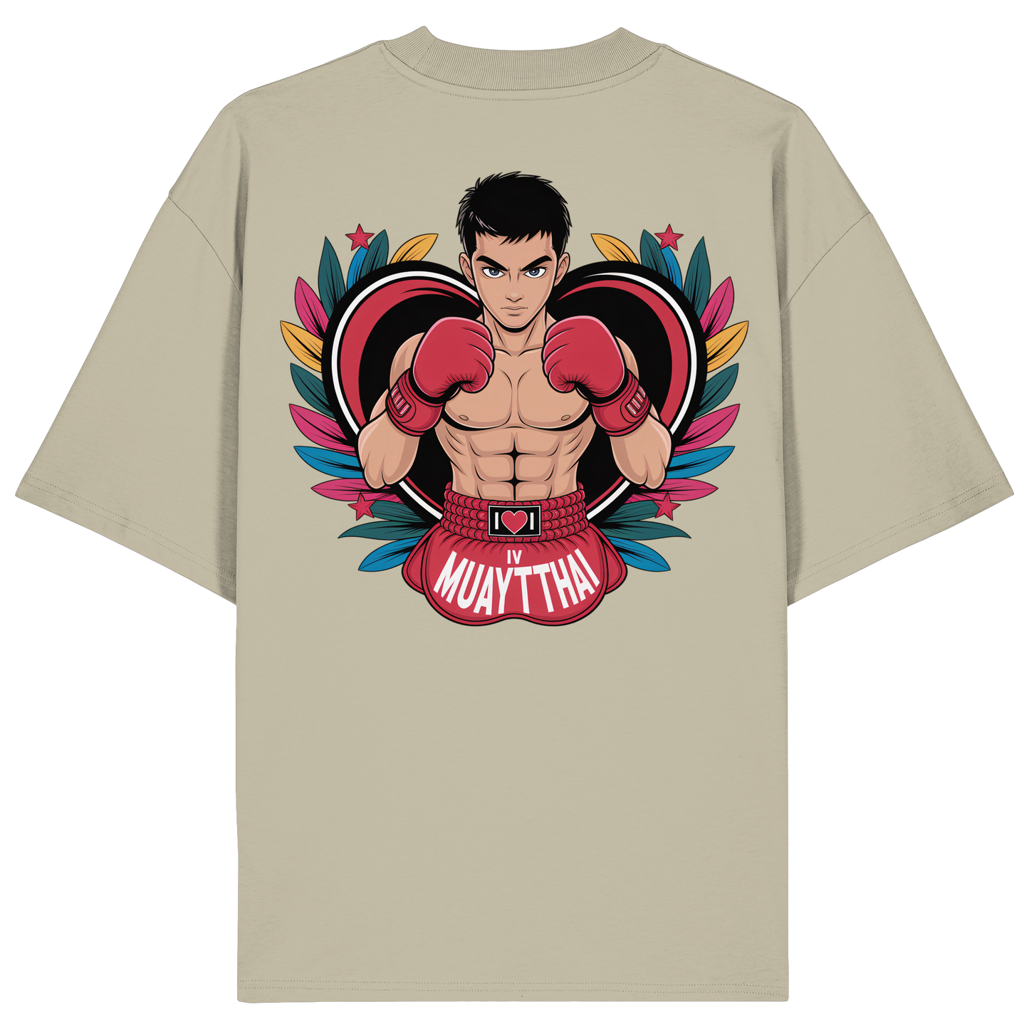 MuayThai Love  - Organic Oversize Shirt