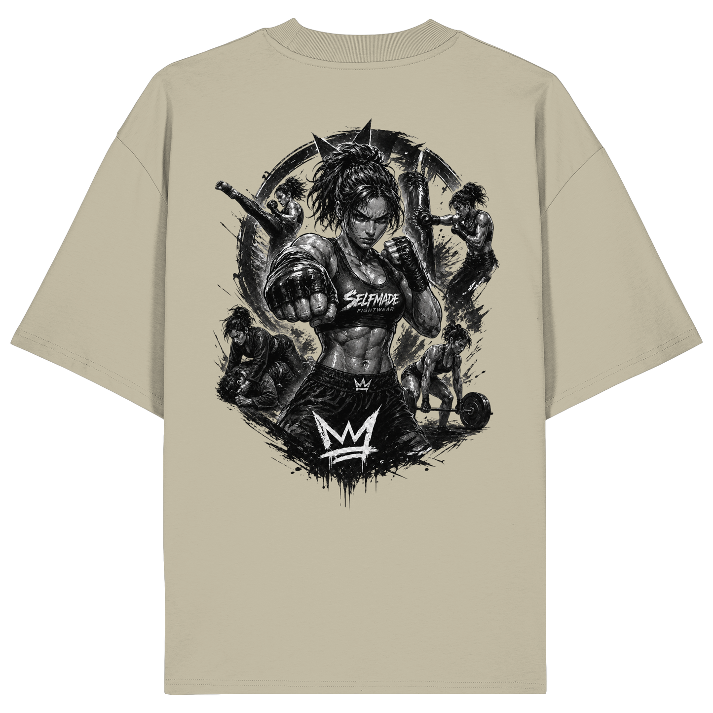 Only for Women Power No13 - Organic Oversize Shirt