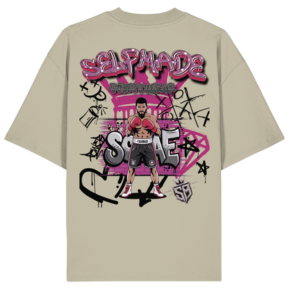 Graffiti Boxing No11 - Organic Oversize Shirt