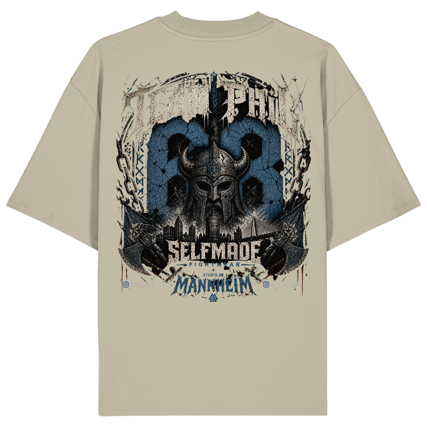 Team Phil 4  - Organic Oversize Shirt