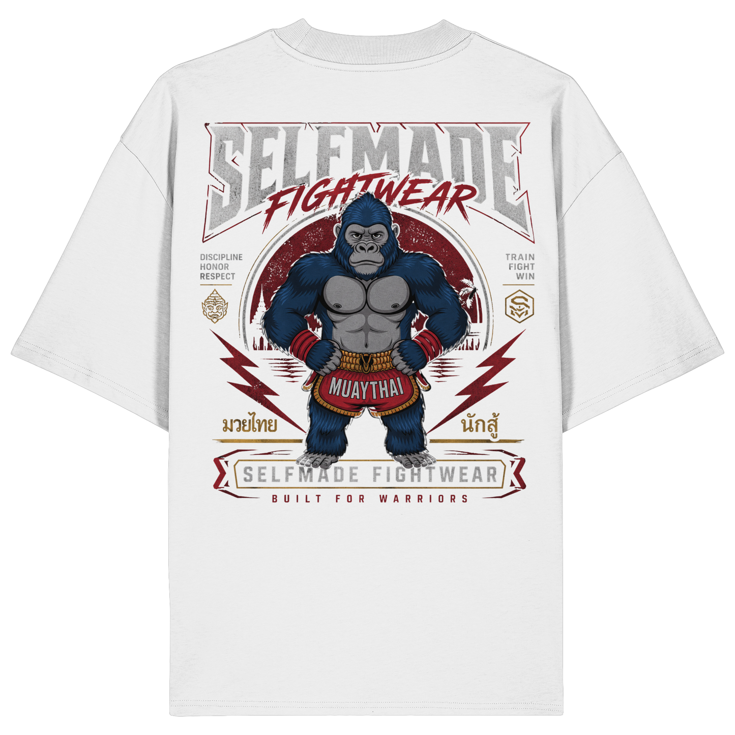 Gorilla Animal No5 - Organic Oversize Shirt