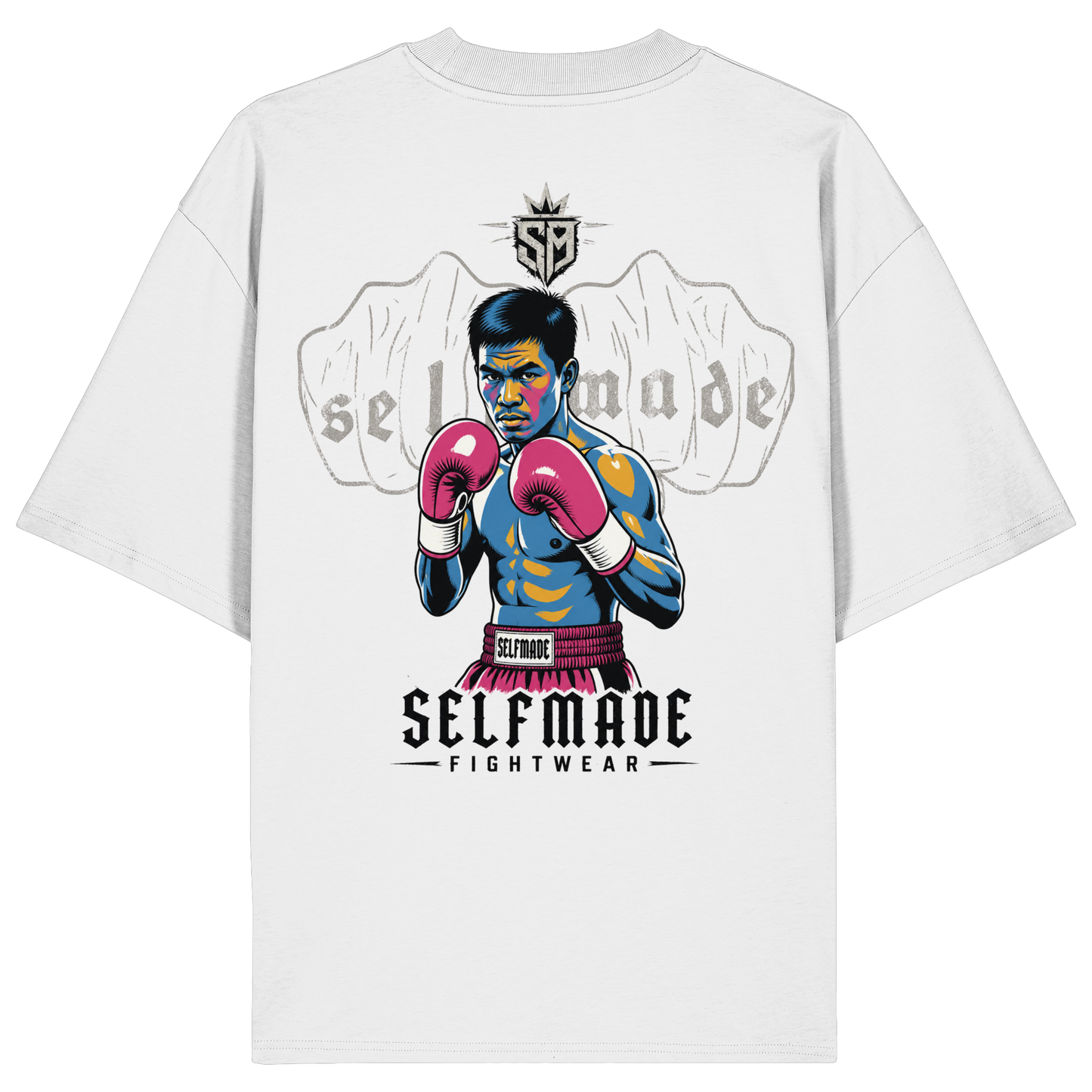 Fighter MuayThai No4 - Organic Oversize Shirt