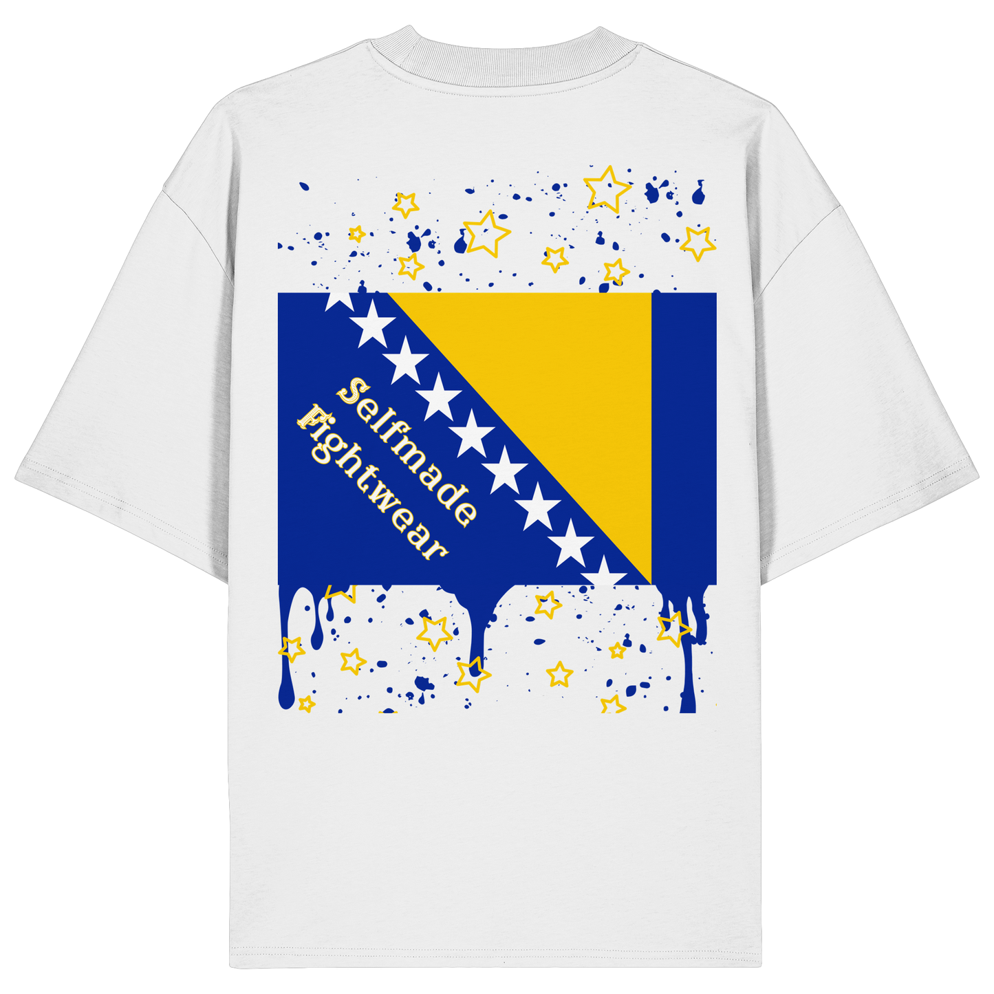 Bosnien-Herzegowina Edition No92 - Organic Oversize Shirt